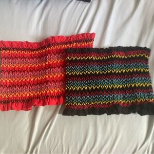 Y2K Smocked Tube Tops